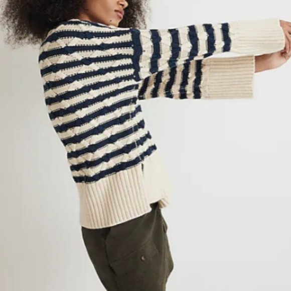 Madewell Nautical Chunky Sweater - Picture 2 of 3
